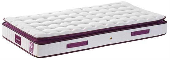 Niron Purple 90x200 Tek Kişilik Pedli Yatak Full Ortopedik Yaylı Yatak