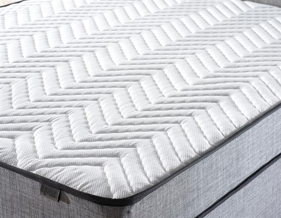 Niron Silver 120x200 Geniş Tek Kişilik Tam Ortopedik Sert Yatak
