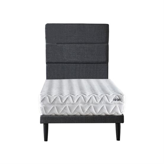 Niron Slim Pocket 80x180 cm Tek Kişilik Yatak Baza Başlık Takımı - Baza, Başlık ve Yatak Seti