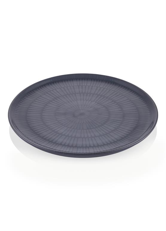 The Mia Noon Servis Tabağı Gri 30 Cm