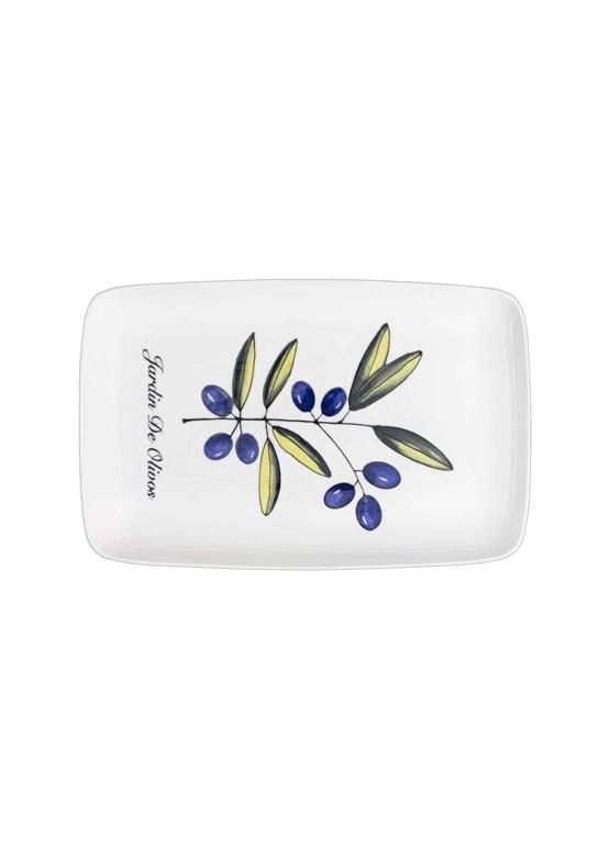 The Mia Olivos Dikdörtgen Servis 33x21 cm OVS0015