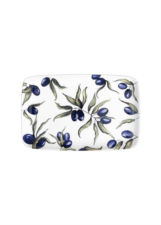 The Mia Olivos Dikdörtgen Servis 33x21 cm OVS0016