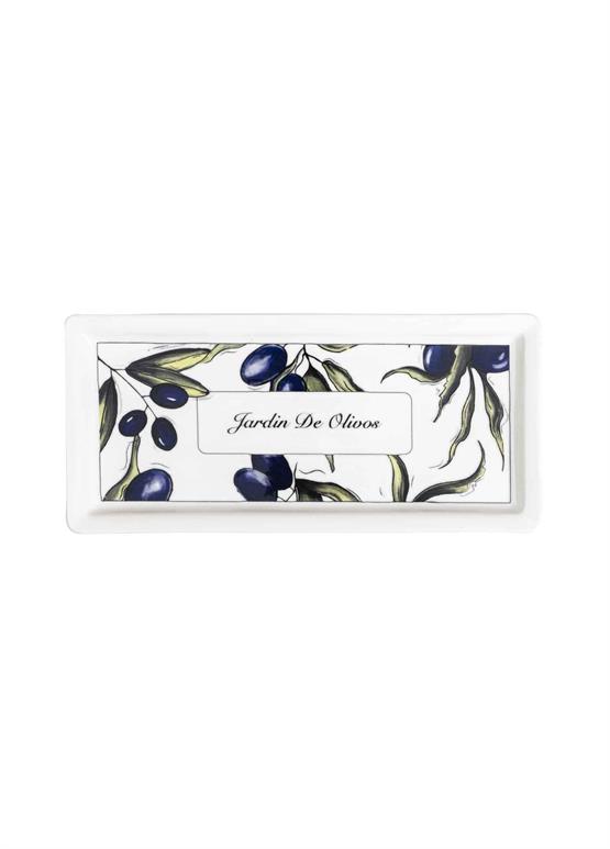 The Mia Olivos Dikdörtgen Servis 35x16 cm