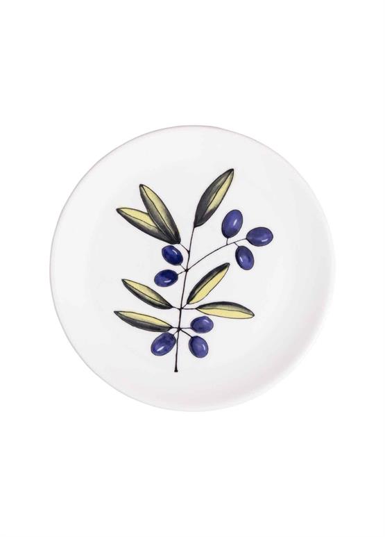 The Mia Olivos Servis Tabağı 6lı Set 26 cm OVS0003