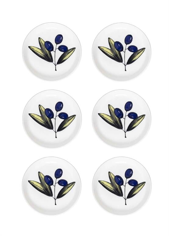The Mia Olivos Sosluk Çerezlik 6lı Set 10 cm