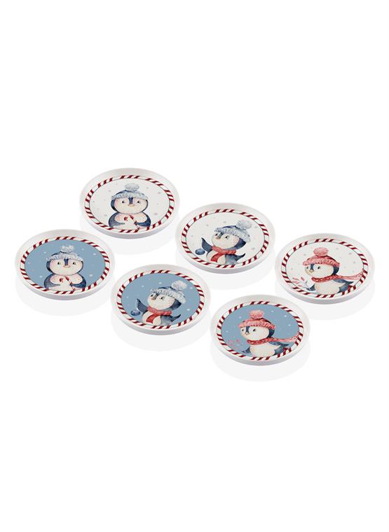 The Mia Penguin Çerezlik 6 Parça 10 cm NEW018