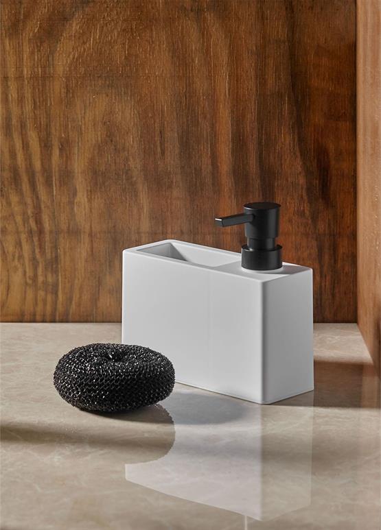 The Mia Plain Sıvı Sabunluk Beyaz