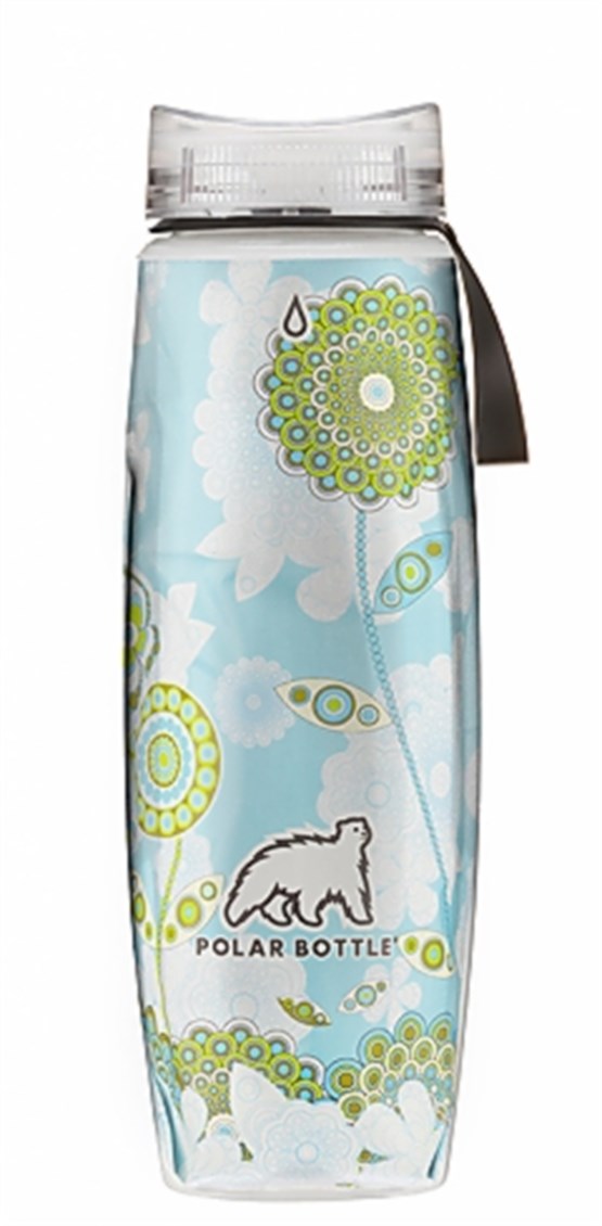 Polar Bottle Ergo Insulated Graphic Termos 0.65 Litre-PEMBE-YEŞİL