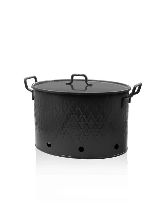 The Mia Prizma Patates Soğan Saklama Kabı 2 Hazneli Siya