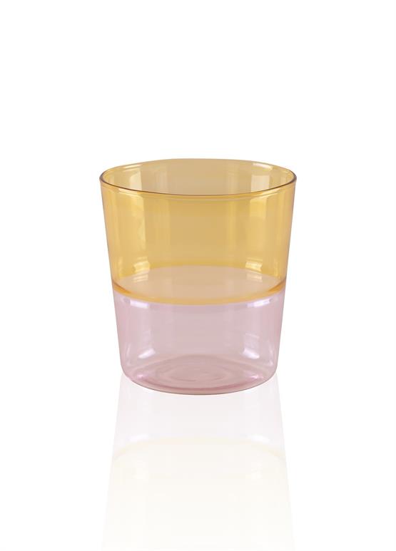 The Mia Rainbow Su Bardağı Sarı 320 ml