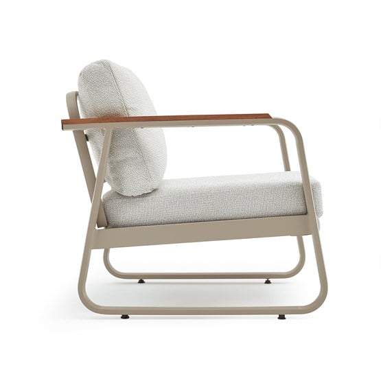 Erinöz Rio Bahçe Balkon Tekli Koltuk - Kum Rengi