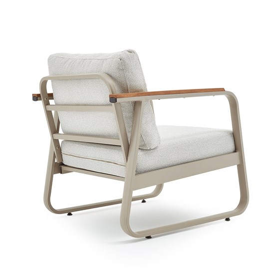 Erinöz Rio Bahçe Balkon Tekli Koltuk - Kum Rengi