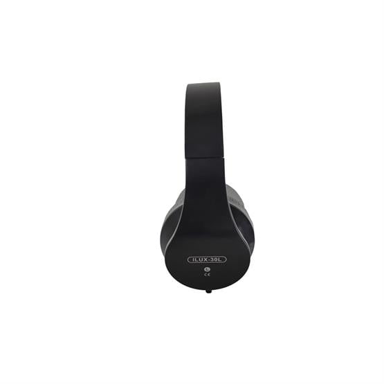SKYPAL ILUX-30L Piyano Siyah Kulaklığı + Jak Dönüştürücü