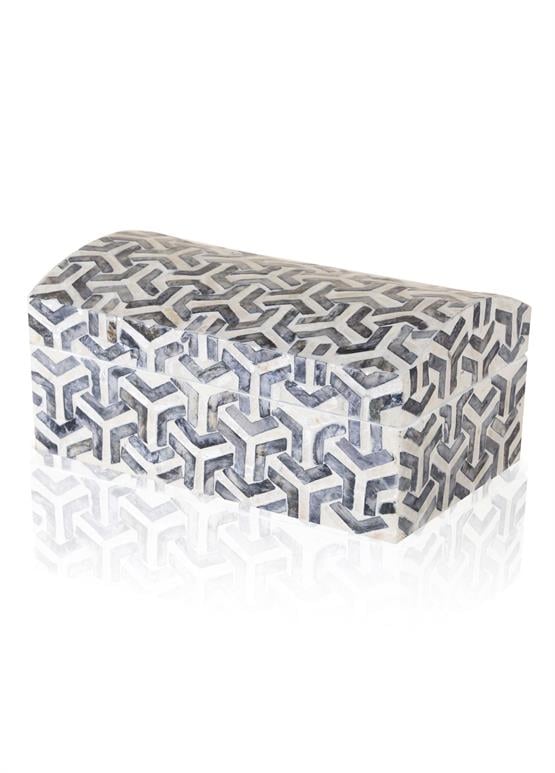 The Mia Sedef Kutu Dikdörtgen 25x15x12 cm TLC0093