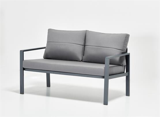 Erinöz Siena İkili Koltuk - Antrasit/MELON37