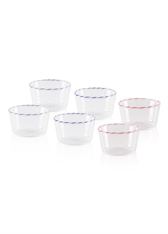 The Mia Simple Dondurmalık Tatlı Sunum Kasesi 6 Parça 150 ml