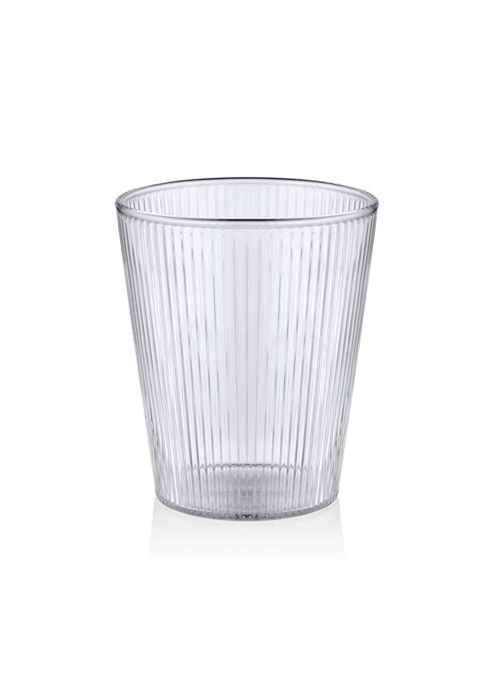 The Mia Striped Borosilikat Cam Bardak 400 ml
