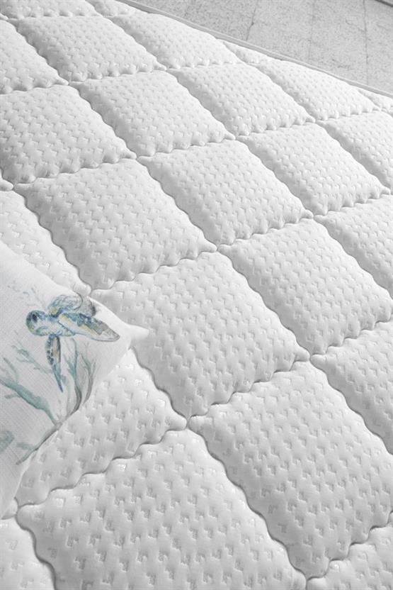 Tek Kişilik Lüks Full Ortopedik Yatak 80x180 cm Niron Blue