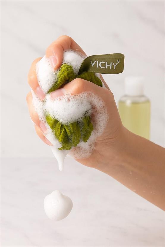 VICHY Banyo Lifi Yumuşak Top Lif Naturel  Banyo Lifi 60  Gr Yumuşak Banyo Lifi VCH-6582