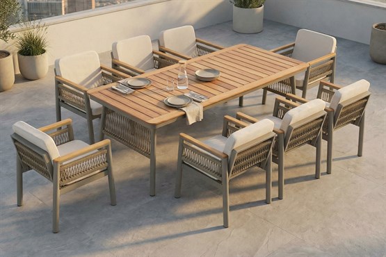 Erinöz Valentin Masa Sandalye Takımı