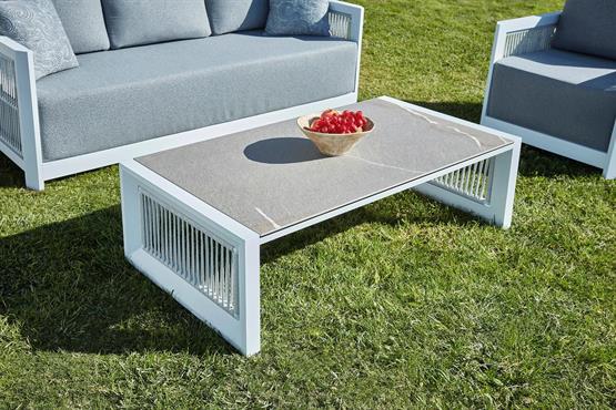 Erinöz Vallera Alüminyum Bahçe Oturma Grubu