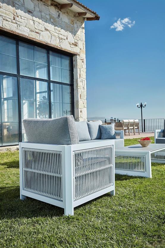 Erinöz Vallera Alüminyum Bahçe Oturma Grubu