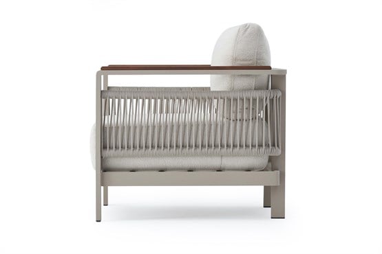 Erinöz Venedik Bahçe Balkon Oturma Grubu 3+1+1+Ahşap Sehpa