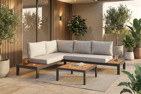 Erinöz Verona Alüminyum Bahçe Köşe Takımı