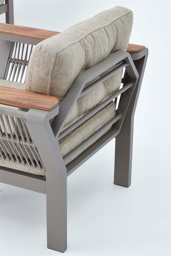 Erinöz Vicenza Bahçe Balkon Tekli Koltuk