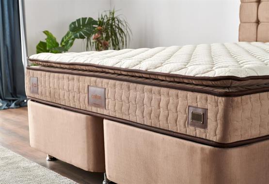 W.Cotton 80x180 Tek Kişilik Pedli Yatak Full Ortopedik Yaylı Yatak