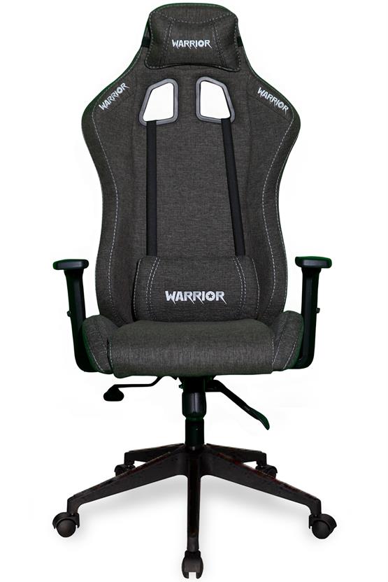 Warrior Zeyna Oyuncu Koltuğu - Gri Keten Kumaş Bilgisayar Sandalyesi - 1588B1301