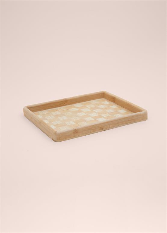 The Mia Wicker Bambu Tepsi 31x25 cm TPS0068
