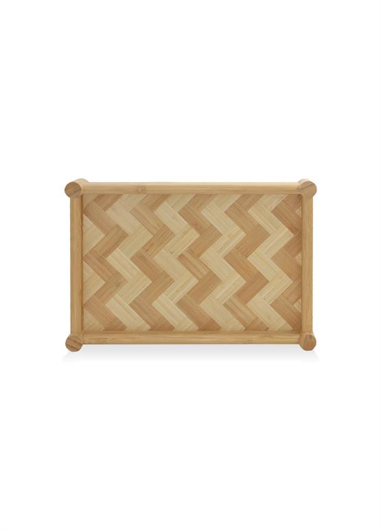 The Mia Wicker Bambu Tepsi 36x25 cm TPS0072