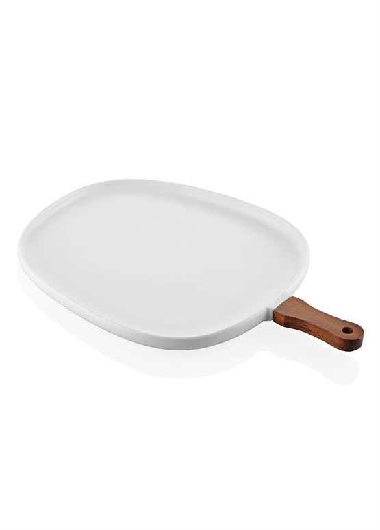 The Mia Woody Porselen Servis 44x30 cm