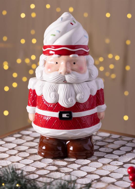 The Mia Yılbaşı Kurabiye Kavanozu 16x15x28 cm