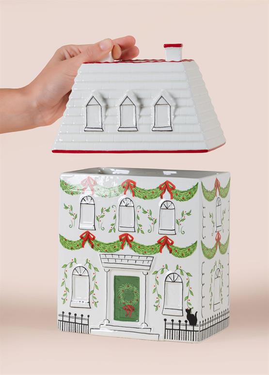 The Mia Yılbaşı Kurabiye Kavanozu 19x12x30 cm