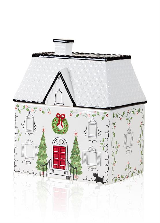 The Mia Yılbaşı Kurabiye Kavanozu 21x15x25 cm