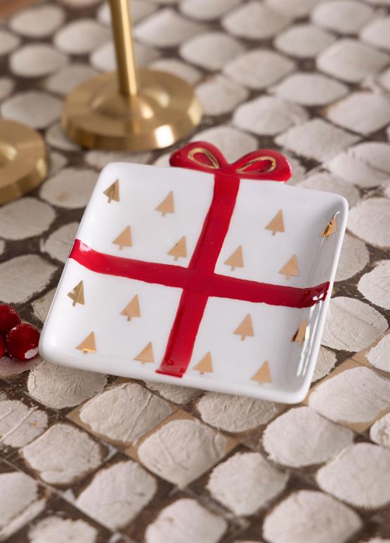 The Mia Yılbaşı Servis Tabağı 13x11 cm