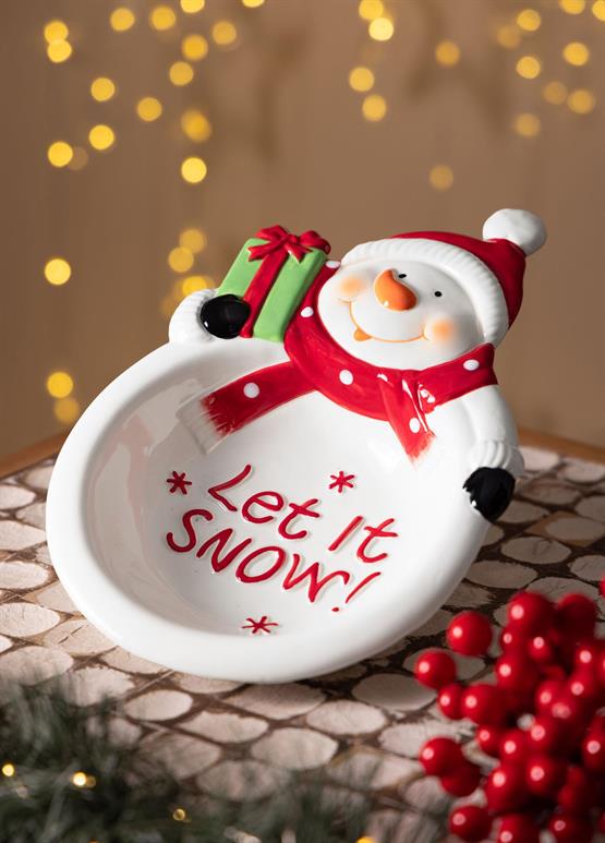 The Mia Yılbaşı Servis Tabağı 27x17x6 cm