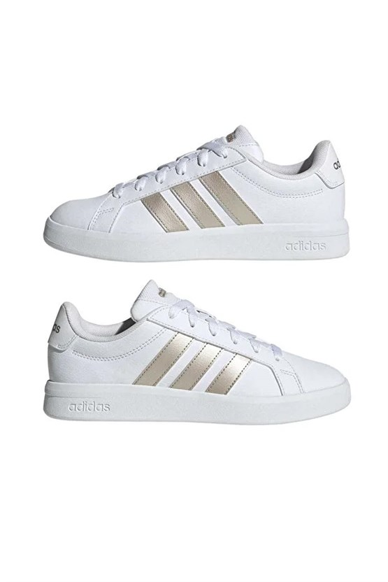 Adıdas Hq0094 Grand Court Base 3.0 10.9421 Ftwwht/Cybemt/Ftwwht Zenne Sneaker Ayakkabı