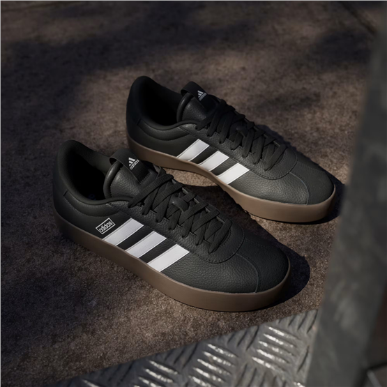 Adıdas Id6286 Vl Court 3.0 10.9308 Cblack/Ftwwht/Gum5 Mrd Sneaker Ayakkabı