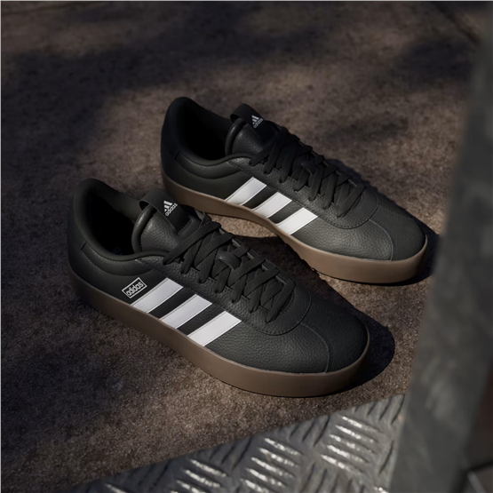 Adıdas Id6286 Vl Court 3.0 10.9308 Cblack/Ftwwht/Gum5 Mrd Sneaker Ayakkabı