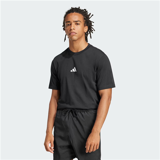 Adıdas Je9024 M Sl Sj T 10.0611 Black/Whıte Erkek T-Shırt