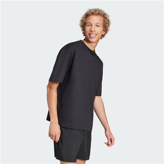 Adıdas Jf3615 M Sj T 10.0611 Black/Whıte Erkek T-Shırt