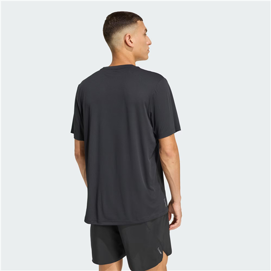 Adıdas Kb5965 Run Ess Tee M 10.0165 Black Erkek T-Shırt