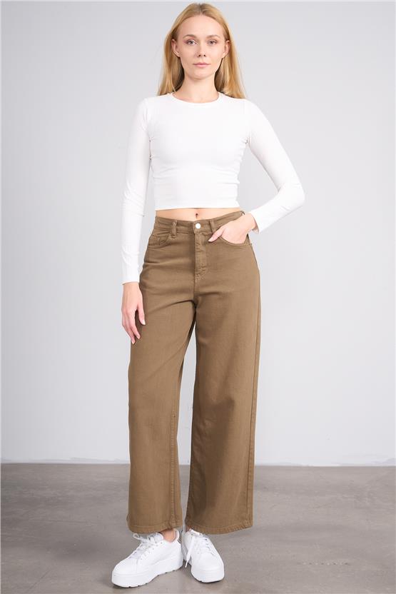 Aksoy K26 608-20 Beyaz Kadın O Yaka Kaskorse Sweat