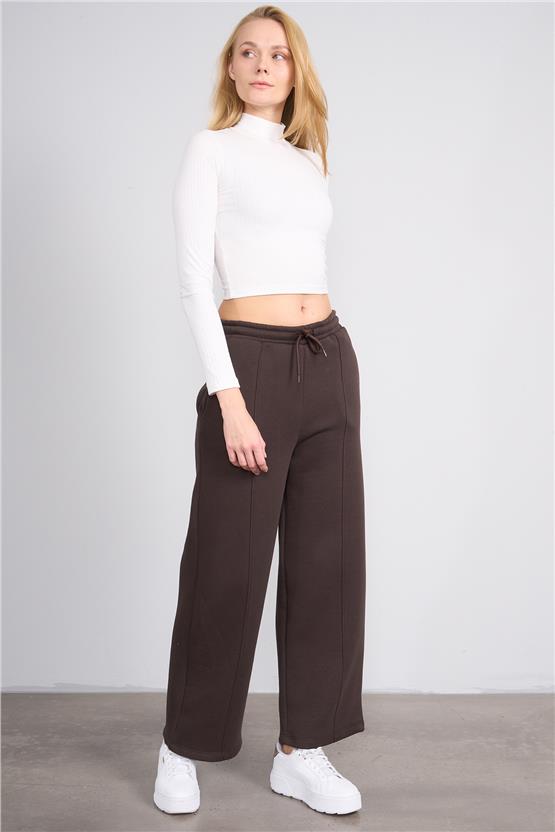 Aksoy K26 609-20 Beyaz Kadın Balıkcı Yaka Kaskorse Sweat