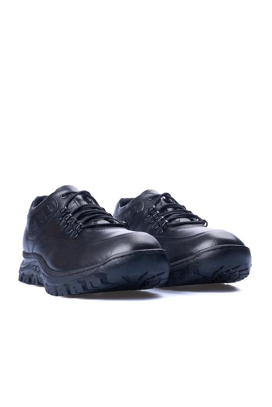 Ali Usta 13 Siyah Erkek Deri Casual Ayakkabı