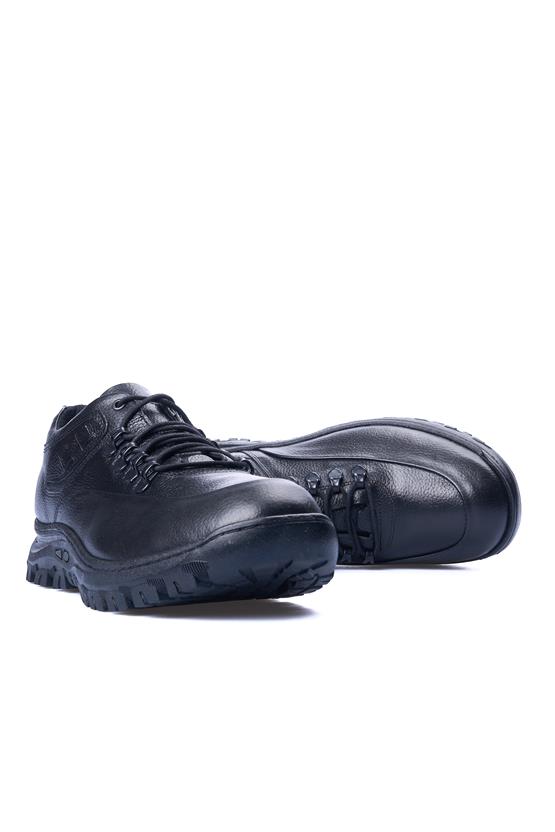 Ali Usta 13 Siyah Erkek Deri Casual Ayakkabı