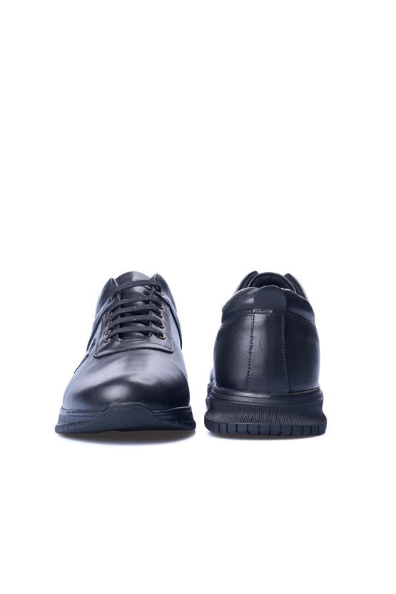 Ali Usta 2033 Siyah Erkek Deri Casual Ayakkabı